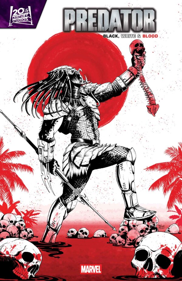 PREDATOR: BLACK WHITE & BLOOD #2 Corin Howell cover A