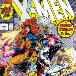 UNCANNY X-MEN (1963: AUSTRALIAN PRICE VARIANT) #281: Signed by Whilce Portacio (COA) NM