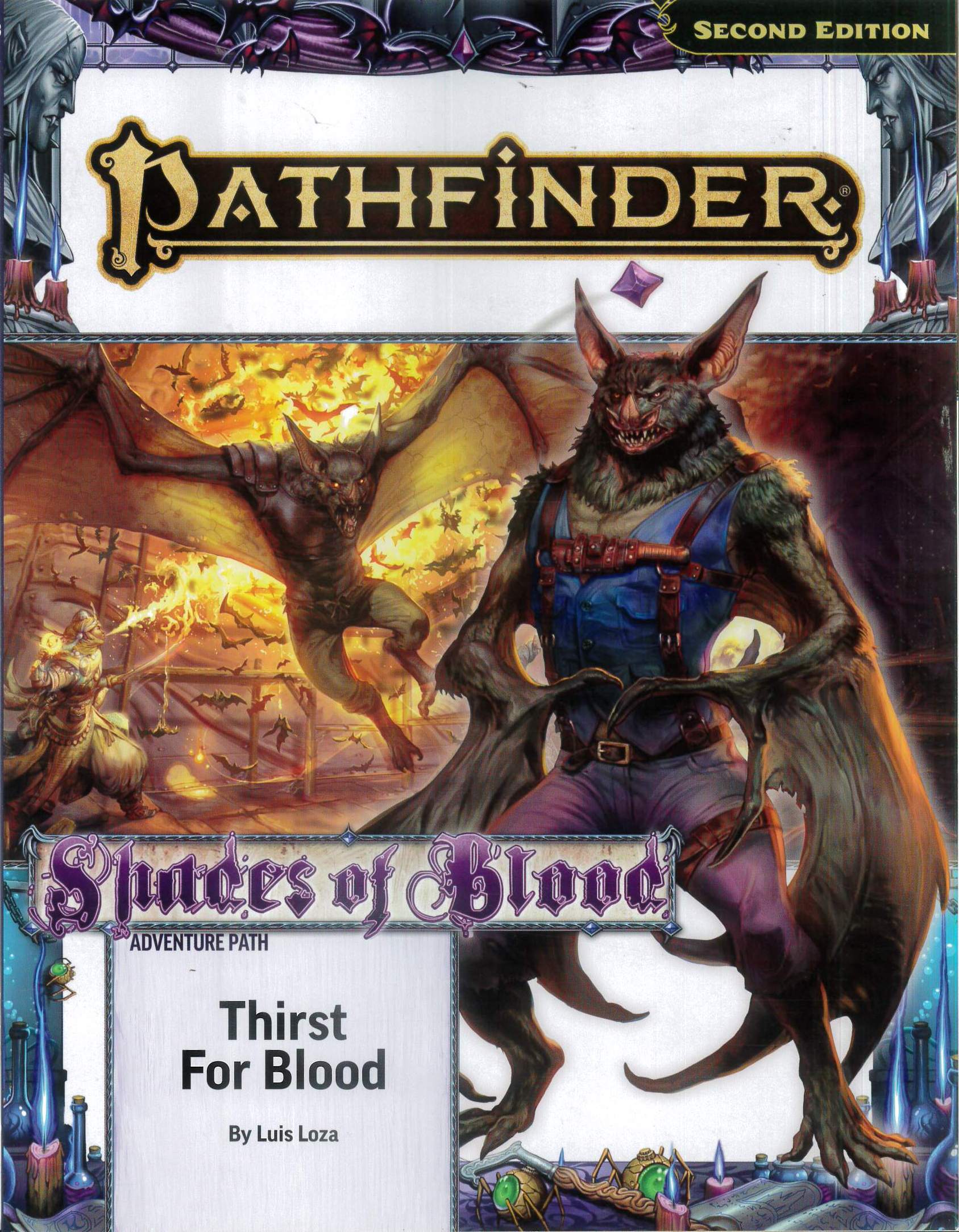 PATHFINDER RPG (P2) #229: Shades of Blood Volume One: Thirst for Blood PATHFINDER RPG (P2) #229: Shades of Blood Volume One: Thirst for Blood
