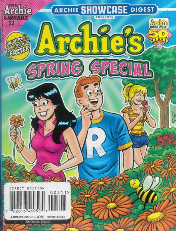 ARCHIE SHOWCASE DIGEST #23: Archie’s Spring Special (Bill Galvan cover A)
