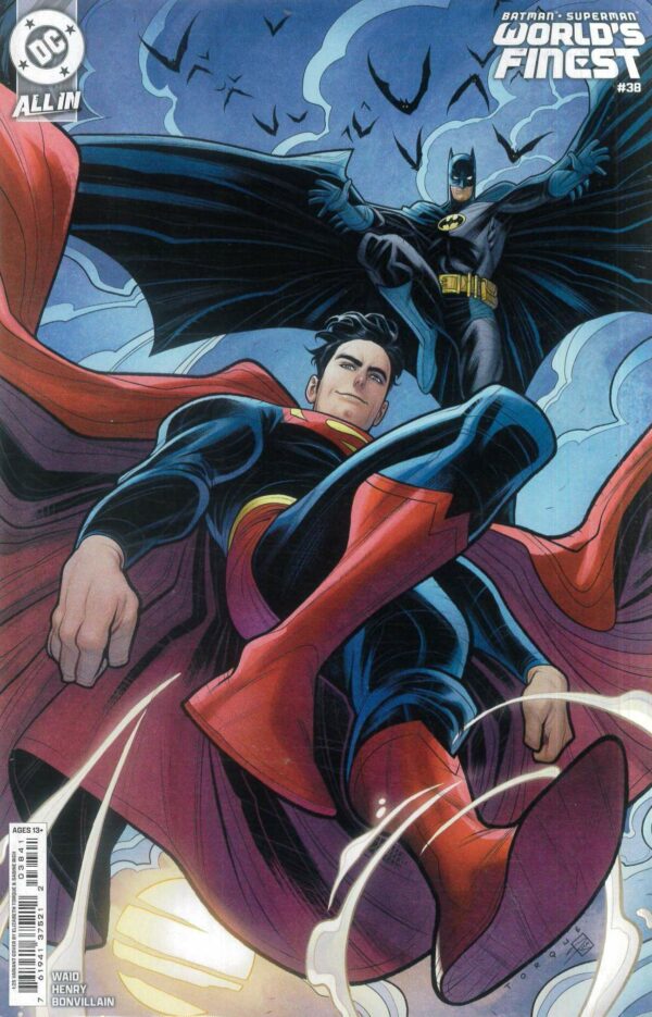 BATMAN/SUPERMAN: WORLD’S FINEST #38: Elizabeth Torque RI cover D