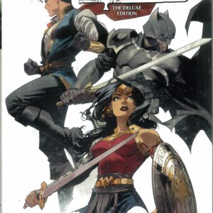 DARK KNIGHTS OF STEEL TP #1: 2025 Deluxe Hardcover (Dan Mora Direct Market cover)