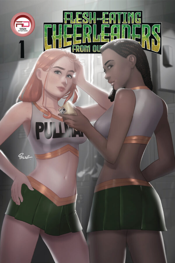 FLESH EATING CHEERLEADERS FROM OUTER SPACE #1 Joe Pekar 2nd Print cover E