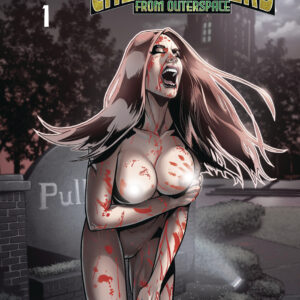 FLESH EATING CHEERLEADERS FROM OUTER SPACE #1 C.B. Zane Nude 2nd Print cover B