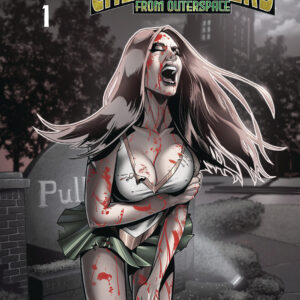 FLESH EATING CHEERLEADERS FROM OUTER SPACE #1 C.B. Zane 2nd Print cover L