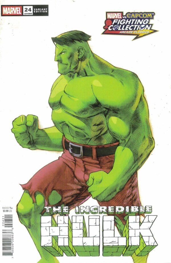 INCREDIBLE HULK (2023 SERIES) #24: Bengus Marvel Vs Capcom cover B