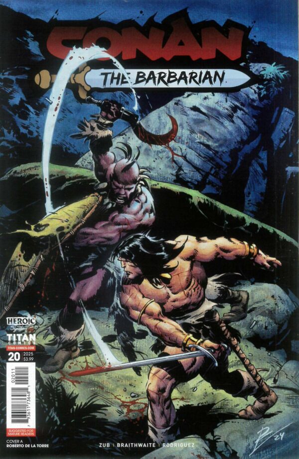 CONAN THE BARBARIAN (2023 SERIES) #20: Roberto De La Torre cover A