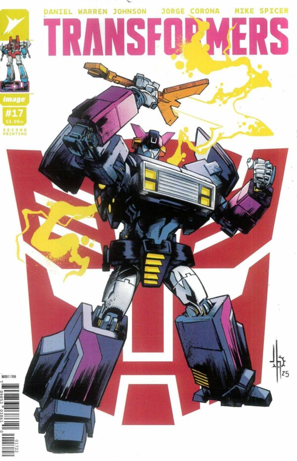 TRANSFORMERS (2023 SERIES) #17: Jason Howard Autobot 2nd Print cover B