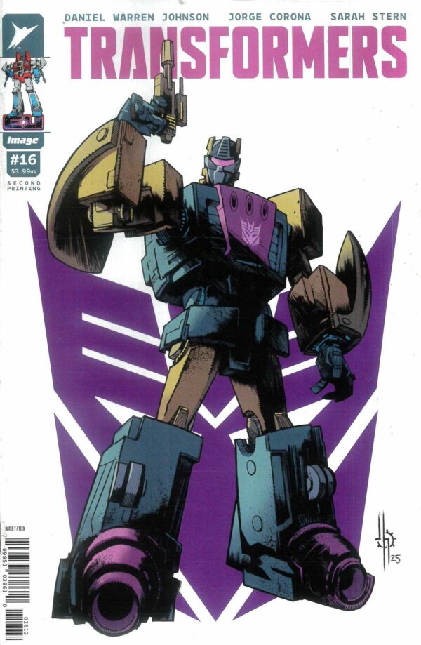 TRANSFORMERS (2023 SERIES) #16: Jason Howard Decepitcon 2nd Print cover A