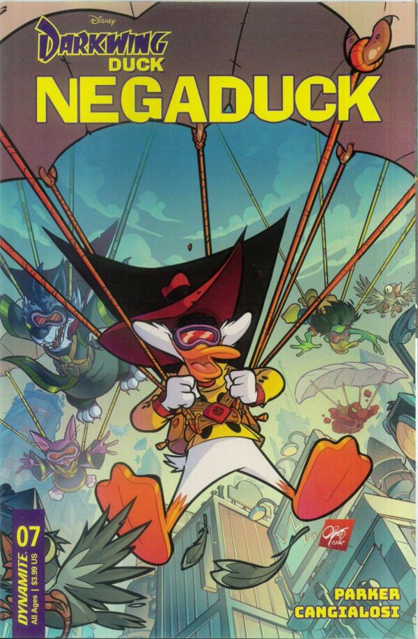 DARKWING DUCK: NEGADUCK #7: Ciro Cangialosi cover D