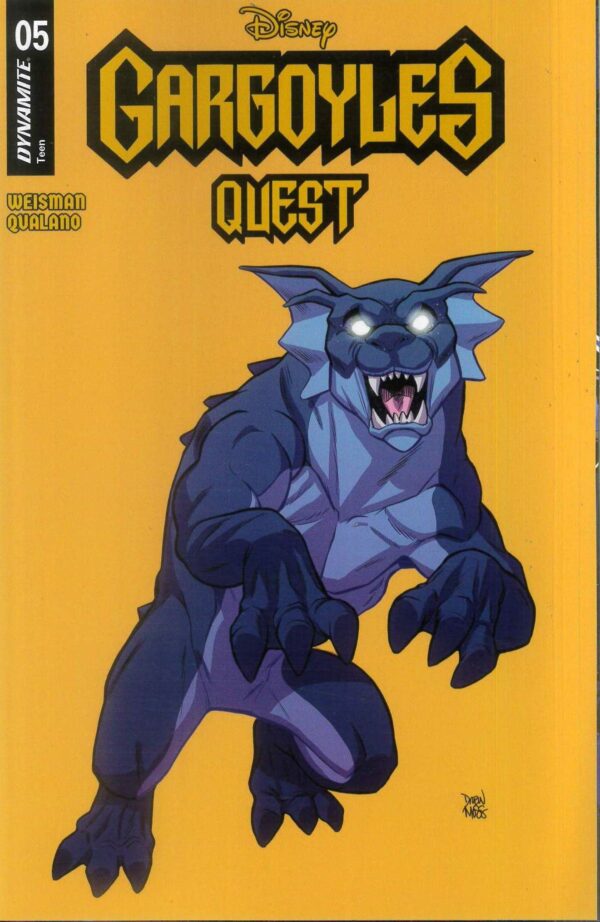 GARGOYLES QUEST #5: Drew Moss Color Bleed cover C