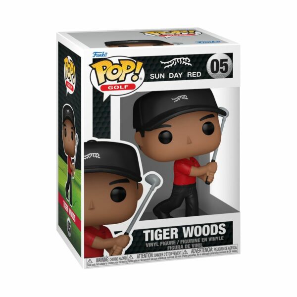 POP GOLF VINYL FIGURE #5: Tiger Wood (Swing)