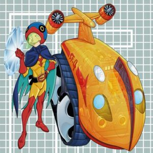 GATCHAMAN (2024 SERIES) #9: Chris Batista Blueprint Jinpei cover B