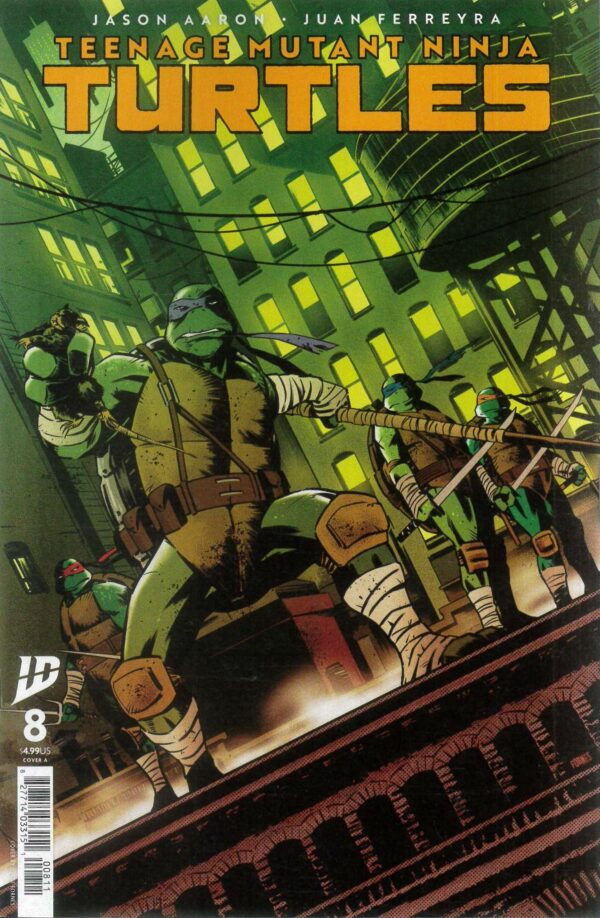 TEENAGE MUTANT NINJA TURTLES (2024 SERIES) #8: Jorge Fornes cover A