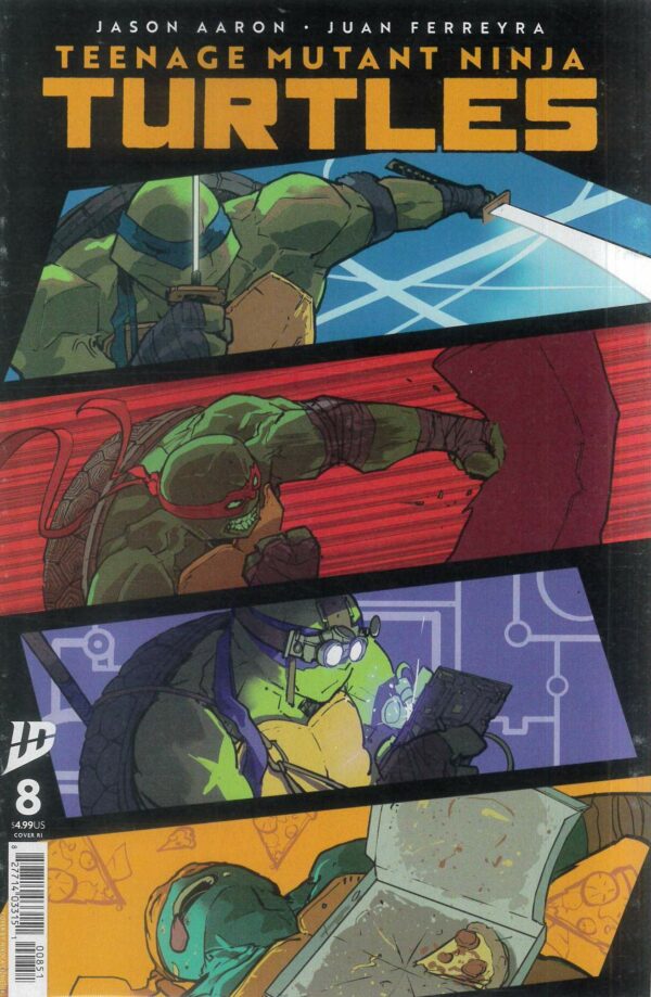 TEENAGE MUTANT NINJA TURTLES (2024 SERIES) #8: Nikola Cizmesija RI-E cover