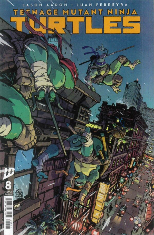 TEENAGE MUTANT NINJA TURTLES (2024 SERIES) #8: Oliver Ono RI-D cover
