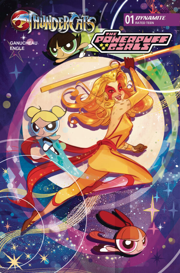 THUNDERCATS/POWERPUFF GIRLS #1 Nicoletta Baldari cover E