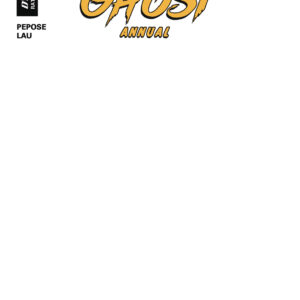 SPACE GHOST ANNUAL #1 Blank Authentix cover E