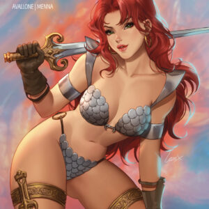 RED SONJA: NOIR #1: Lesley (Leirix) Li cover A