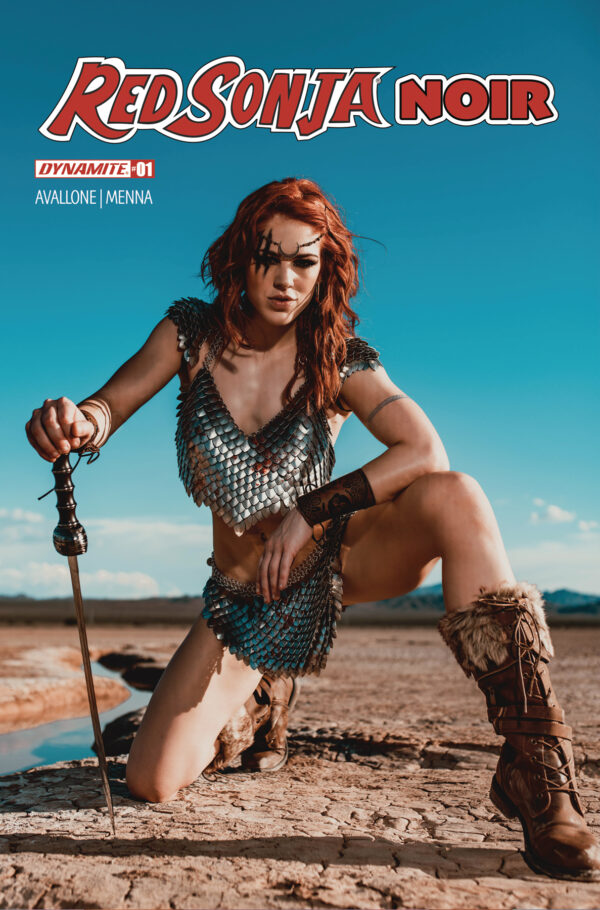 RED SONJA: NOIR #1 Molly Stewart Cosplay cover C