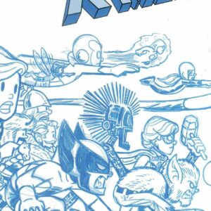 UNCANNY X-MEN (2024 SERIES) #13: Chris Giarrusso Marvel Universe connecting Sketch RI cover S