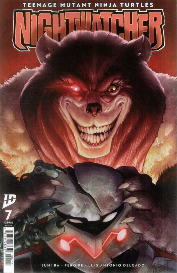 TEENAGE MUTANT NINJA TURTLES: NIGHTWATCHER #7: Fero Pe cover A