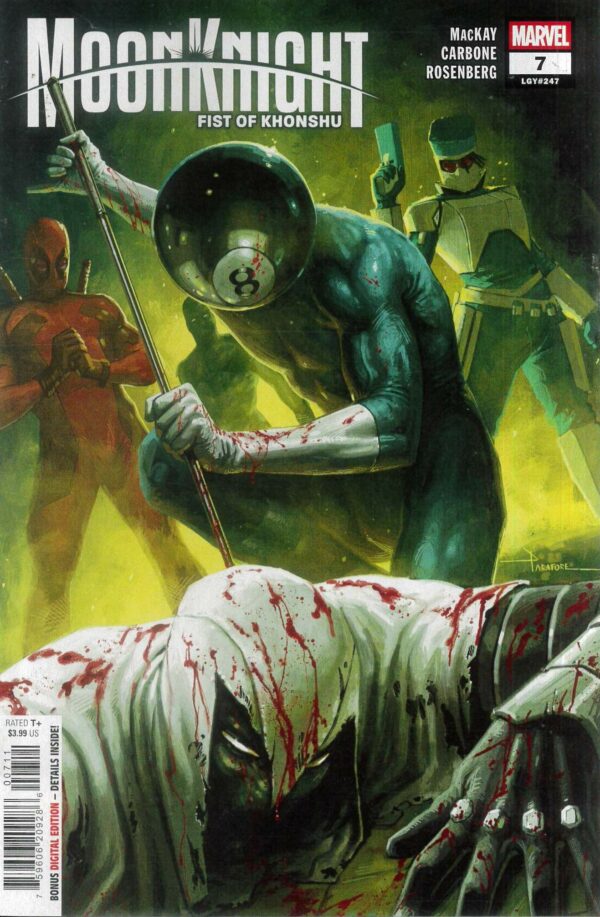 MOON KNIGHT: FIST OF KHONSHU #7: Davide Paratore cover A