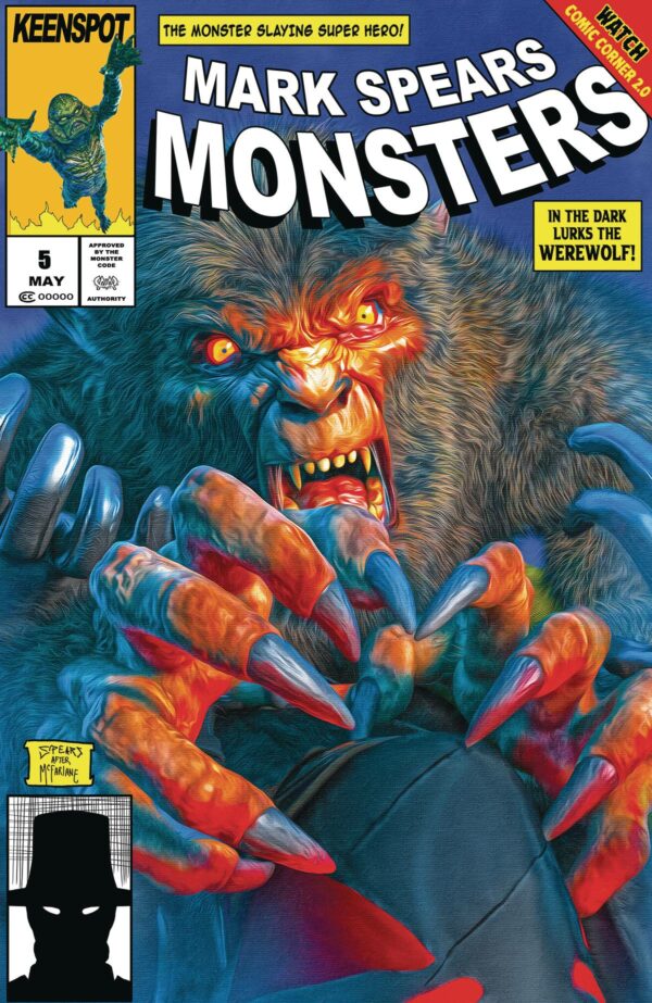MARK SPEARS MONSTERS #5 Mark Spears Amazing Spider-man #313 Homage cover C