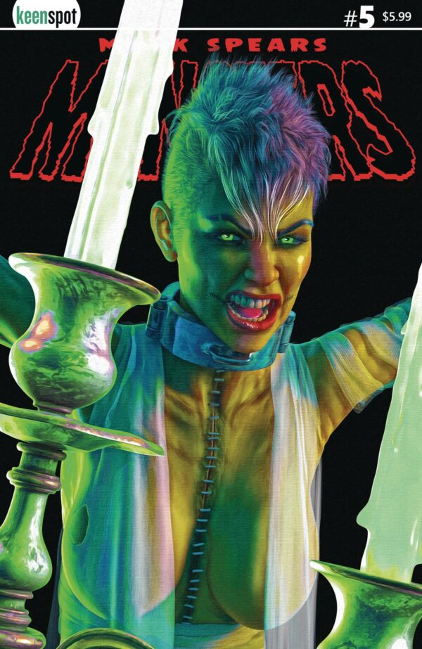 MARK SPEARS MONSTERS #5 Mark Spears Haircut cover B