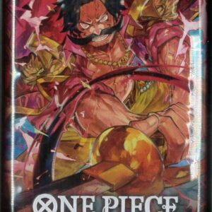 ONE PIECE CCG: TIN PACK #2: 2 packs OP-10/1 DON card (Gold D. Roger Tin)