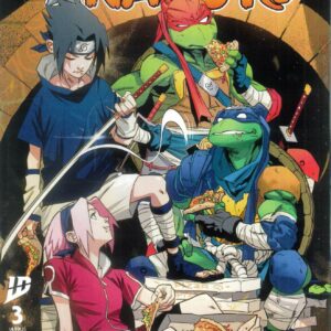 TEENAGE MUTANT NINJA TURTLES X NARUTO #3: Jorge Jimenez cover A
