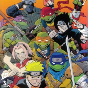 TEENAGE MUTANT NINJA TURTLES X NARUTO #3: Ethan Young cover D