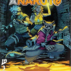 TEENAGE MUTANT NINJA TURTLES X NARUTO #3: Hendry Prasetya cover B