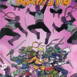 TEENAGE MUTANT NINJA TURTLES X NARUTO #3: Felipe Smith RI cover E