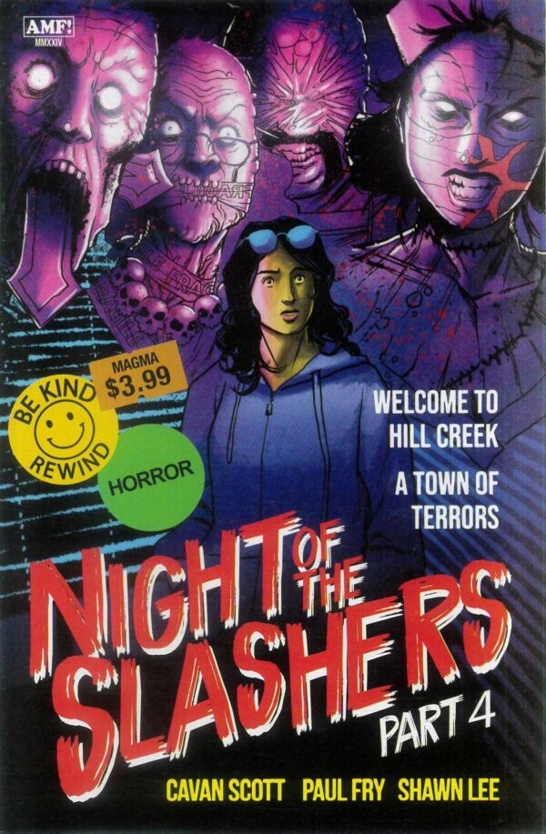 NIGHT OF THE SLASHERS #4: Tony Fleecs cover B