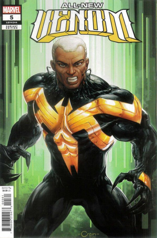 ALL NEW VENOM #5: Clayton Crain Suspect D cover H