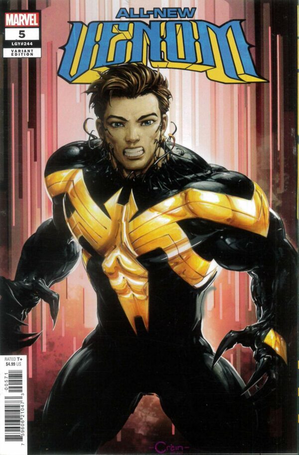 ALL NEW VENOM #5: Clayton Crain Suspect C cover G