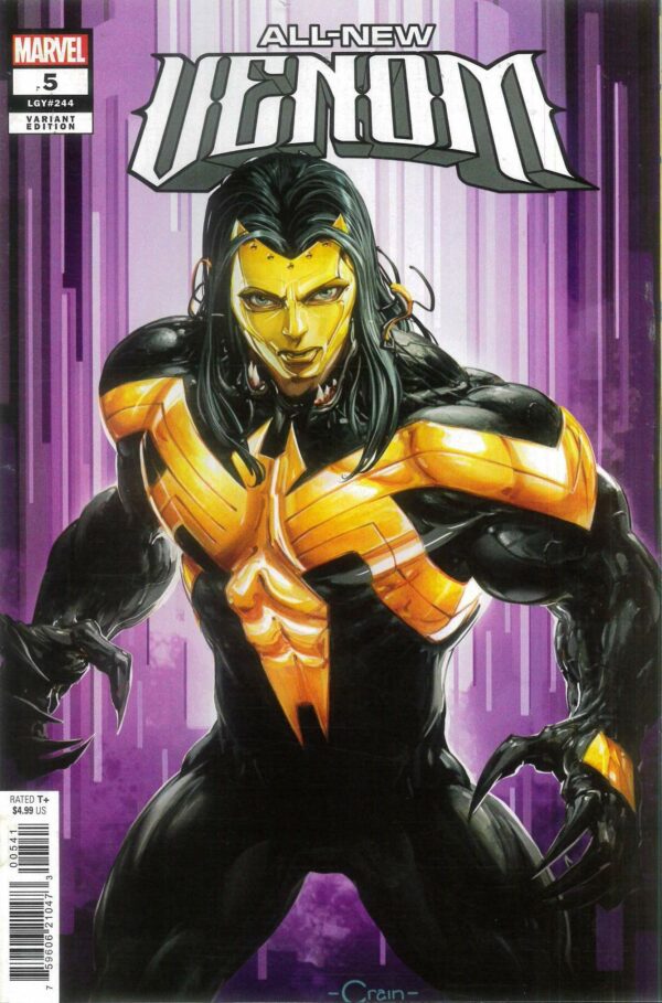 ALL NEW VENOM #5: Clayton Crain Suspect A cover D