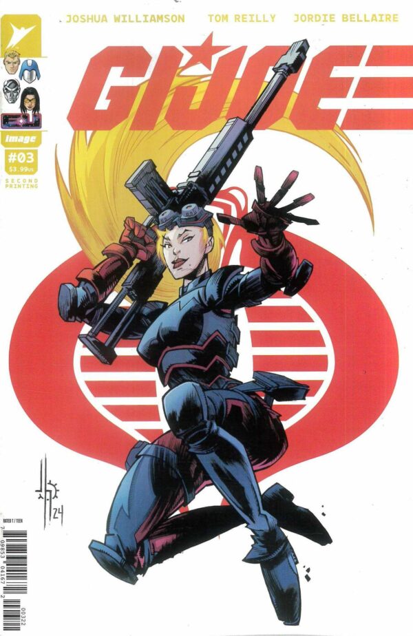 G.I. JOE (2024 SERIES) #3: Jason Howard Cobra 2nd Print cover B