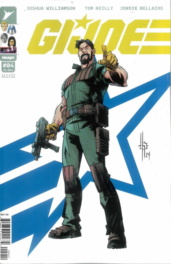 G.I. JOE (2024 SERIES) #4: Jason Howard G.I. Joe 2md Print cover A