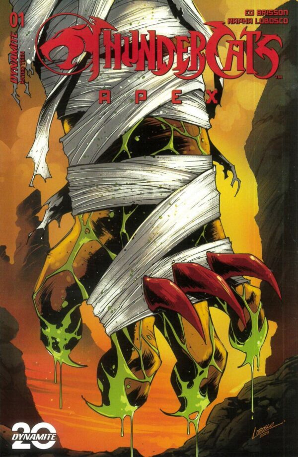 THUNDERCATS: APEX #1: Rapha Lobosco Claw Shield cover E