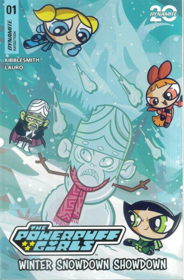 POWERPUFF GIRLS WINTER SNOWDOWN SHOWDOWN #1: Francesco Tomaselli cover C