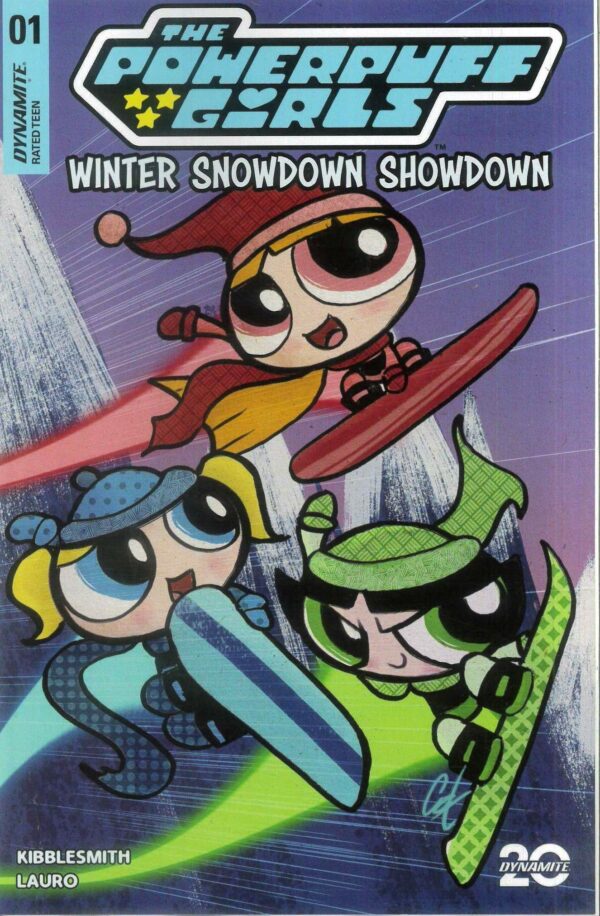 POWERPUFF GIRLS WINTER SNOWDOWN SHOWDOWN #1: Cat Staggs cover B