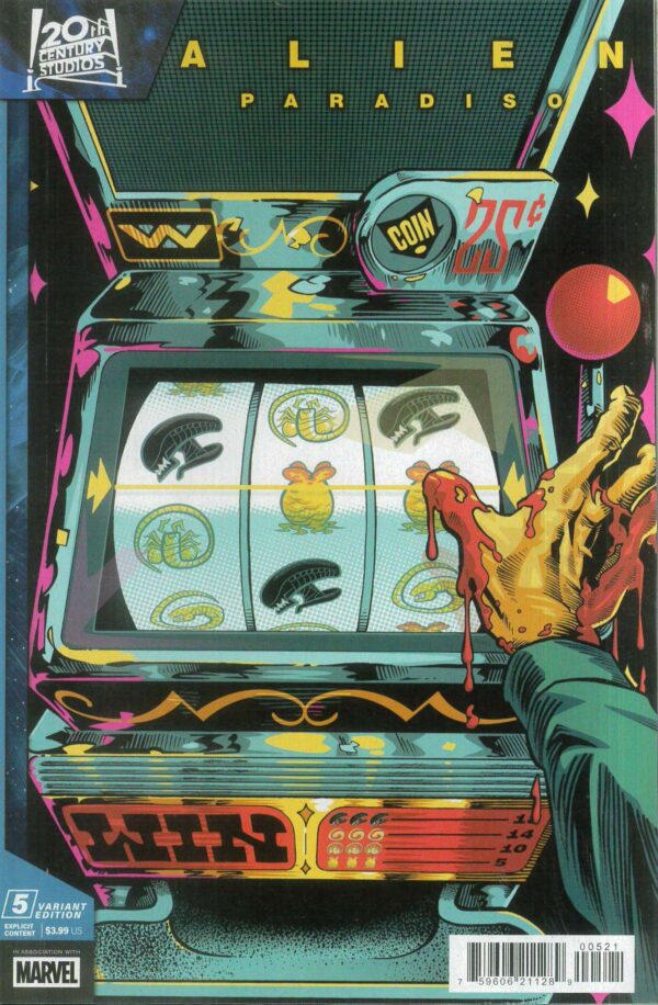 ALIEN: PARADISO #5: J. Gonzo cover B