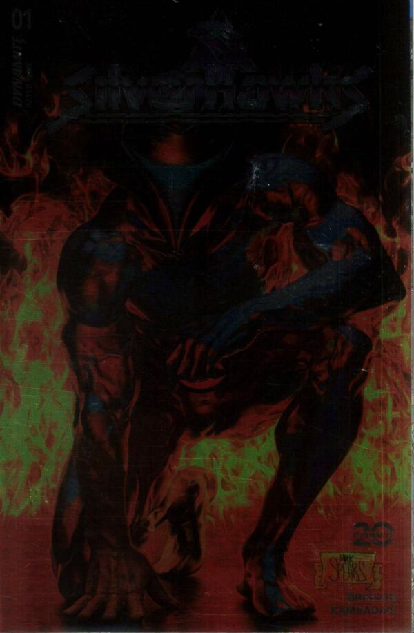 SILVERHAWKS #1: Mark Spears Foil cover Z-J
