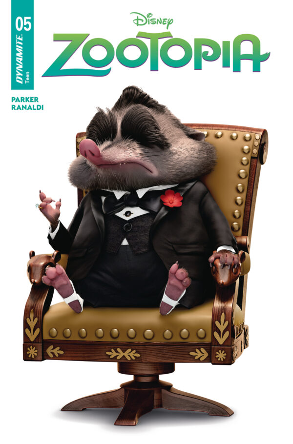 ZOOTOPIA #5 Movie Characters cover E