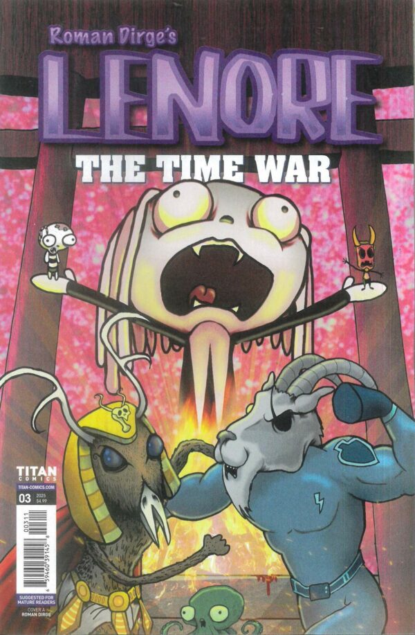 LENORE: THE TIME WAR #3: Roman Dirge cover A
