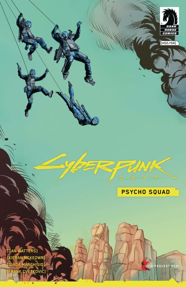 CYBERPUNK 2077: PSYCHO SQUAD #2: Kieran McKeown cover A