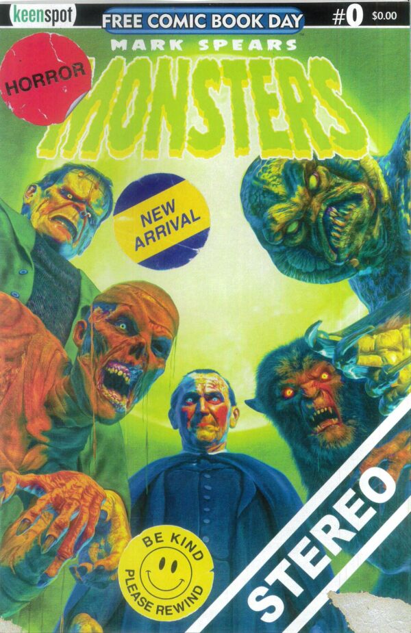 FCBD 2025 #24: KEENSPOT ENTERTAINMENT: Mark Spears Monsters #0