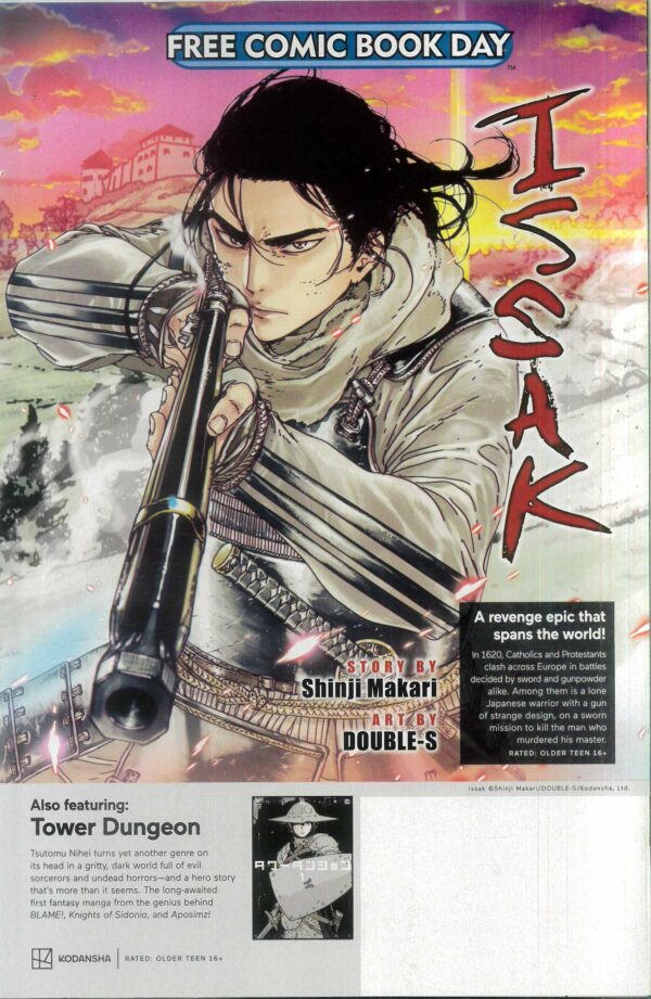 FCBD 2025 #25: KODANSHA USA: Tower Dungeon & Issak